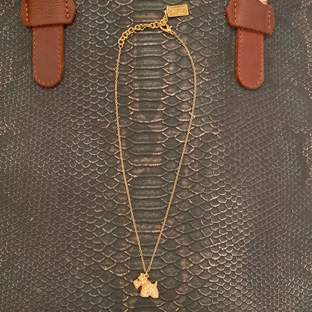 Vintage! My Flat in London Scottie Necklace